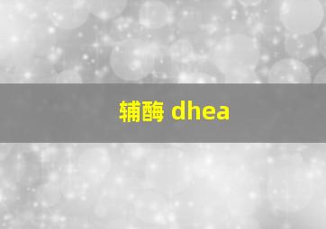 辅酶 dhea